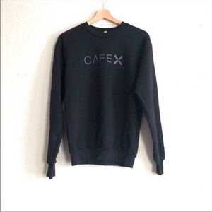 American Apparel crew neck black sweatshirt 
Flex Fleece Collection Small